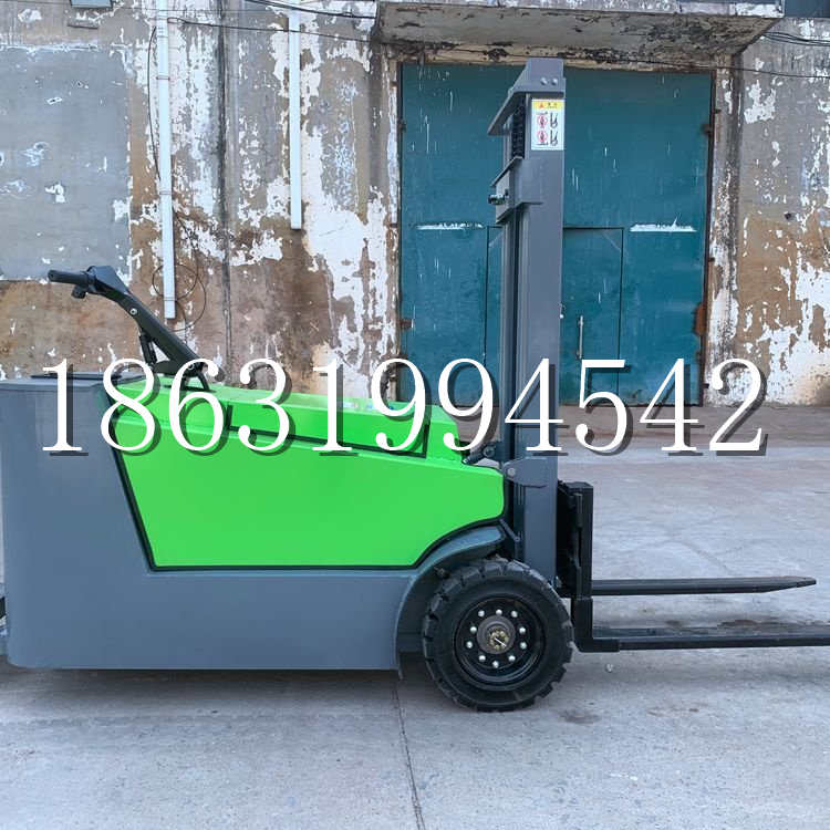 惠州市小型电动叉车1吨2吨步行站驾式电瓶堆高充电装卸车液压升降车铲车